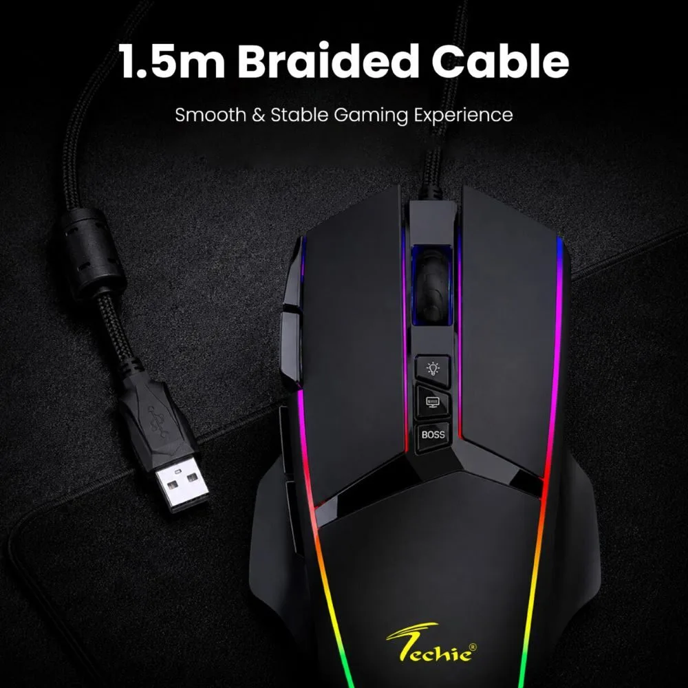 Apex Gaming RGB Wired Mouse 2 Apex Gaming RGB Wired Mouse - Image 2