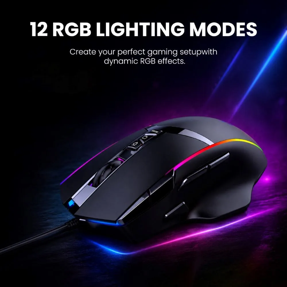 Apex Gaming RGB Wired Mouse 1 Apex Gaming RGB Wired Mouse