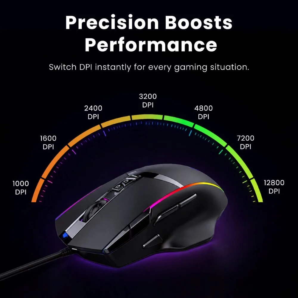 Apex Gaming RGB Wired Mouse 4 Apex Gaming RGB Wired Mouse - Image 4