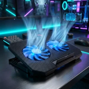 GLORI COOLER PAD (Dual Fan Big Stand)