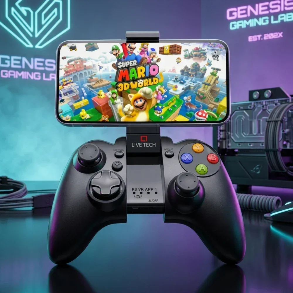 YO!MAN- Pro GAME PAD 6 IN 1 WIRELESS+BLUETOOTH 1 YO!MAN- Pro GAME PAD 6 IN 1 WIRELESS+BLUETOOTH