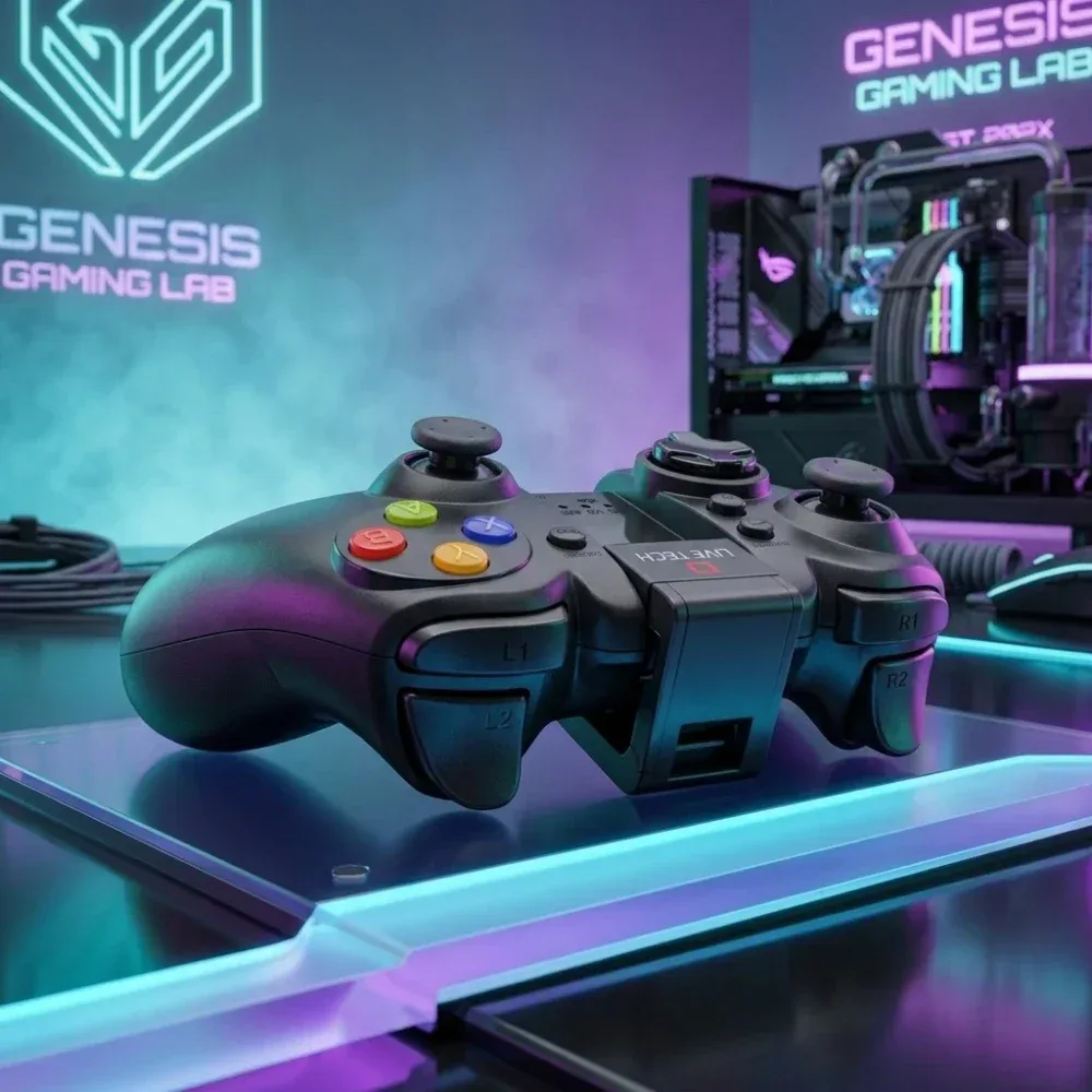 YO!MAN- Pro GAME PAD 6 IN 1 WIRELESS+BLUETOOTH 4 YO!MAN- Pro GAME PAD 6 IN 1 WIRELESS+BLUETOOTH - Image 4