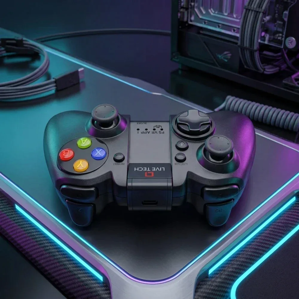 YO!MAN- Pro GAME PAD 6 IN 1 WIRELESS+BLUETOOTH 5 YO!MAN- Pro GAME PAD 6 IN 1 WIRELESS+BLUETOOTH - Image 5
