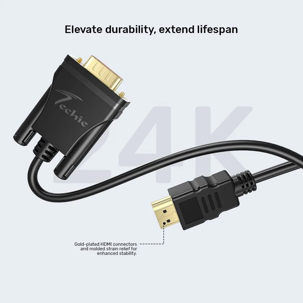 HDMI to VGA cable 1.5m 6 HDMI to VGA cable 1.5m - Image 6