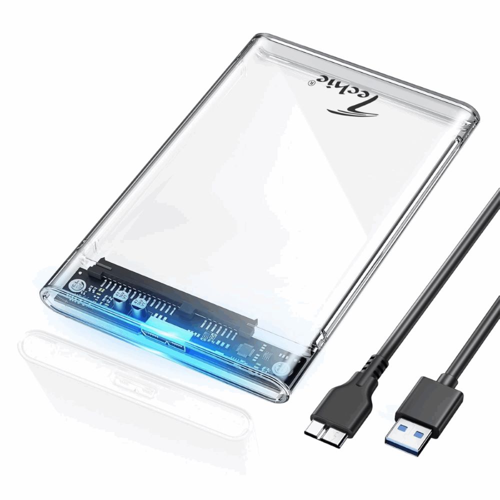 Techie USB 3.0 Transparent External Enclosure for 2.5'' SATA SSD/HDD 2 Techie USB 3.0 Transparent External Enclosure for 2.5'' SATA SSD/HDD - Image 2