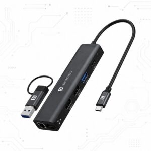 Portronics MPort Edge 5 Ports USB-C Hub