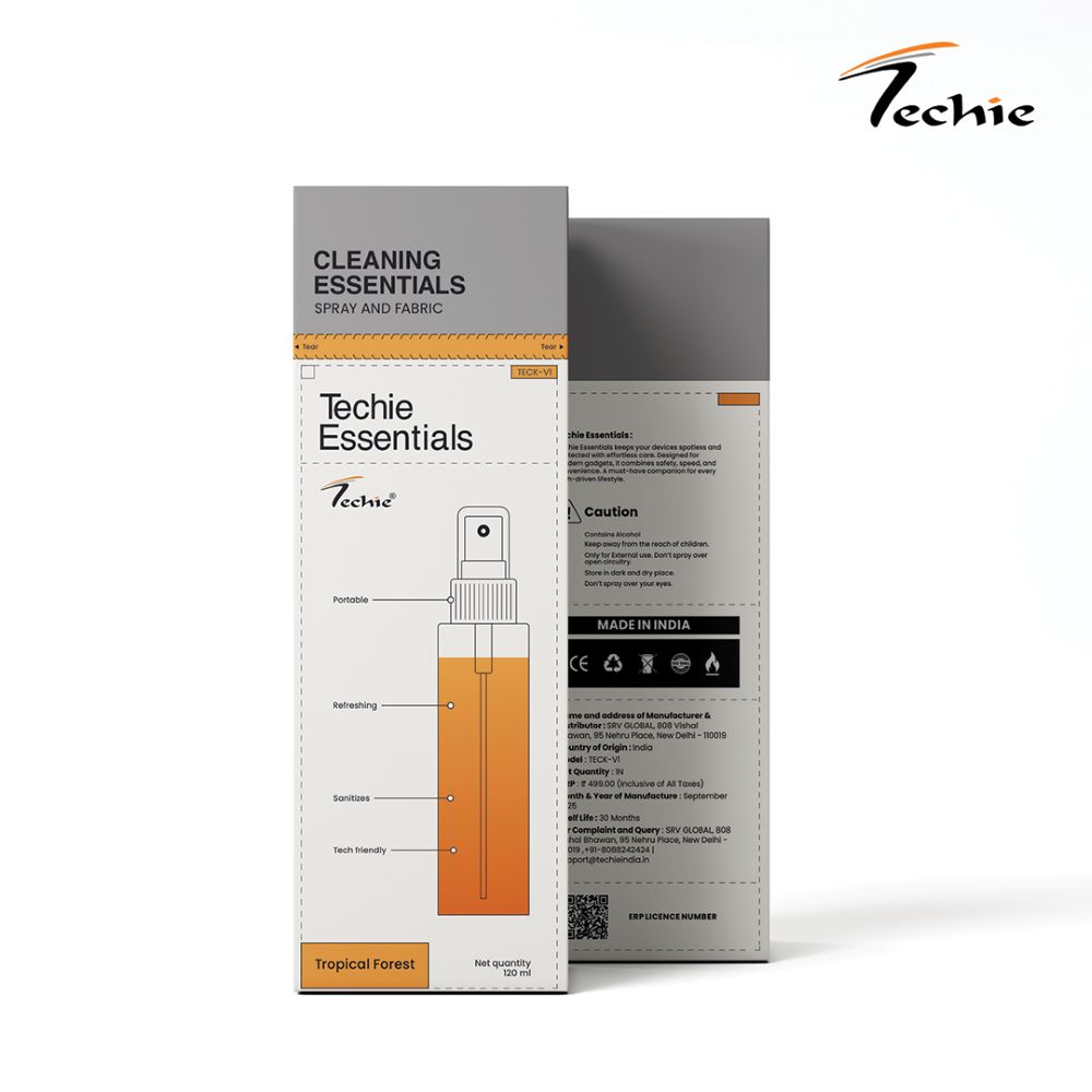 Techie Essential Cleaning Kit – For Screens & Gadgets 2 Techie Essential Cleaning Kit – For Screens & Gadgets - Image 2