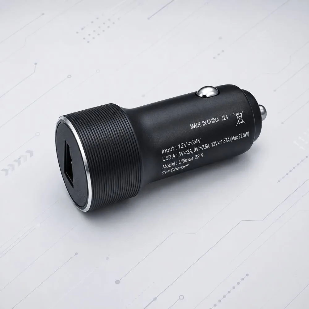 Stuffcool Ultimus 47W Dual Port Car Charger | 25W Type-C PPS & 22.5W QC3.0 USB-A Fast Charger 4 Stuffcool Ultimus 47W Dual Port Car Charger | 25W Type-C PPS & 22.5W QC3.0 USB-A Fast Charger - Image 4