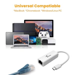 TYPE-C TO LAN  100 mbps