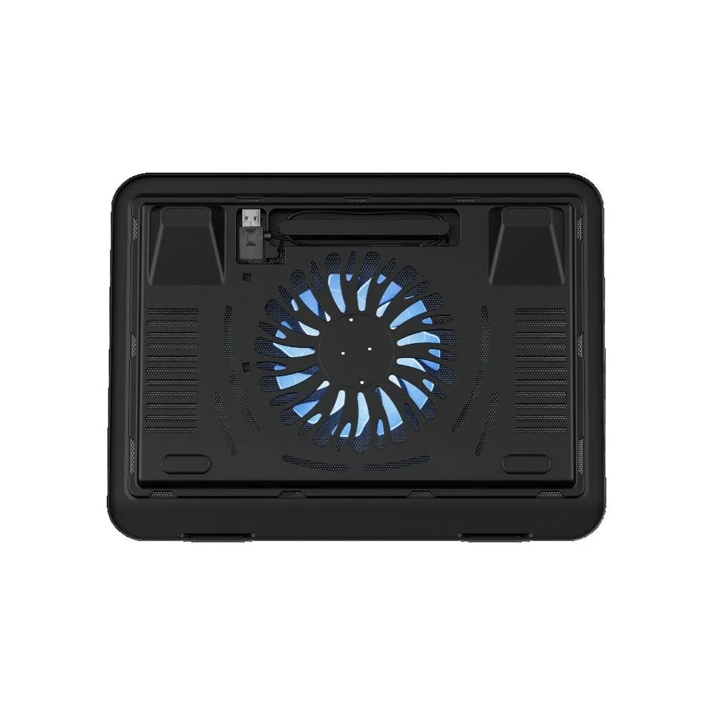 Techie One Fan Laptop Cooling pad for upto 15.6 Inch laptops. 2 Techie One Fan Laptop Cooling pad for upto 15.6 Inch laptops. - Image 2